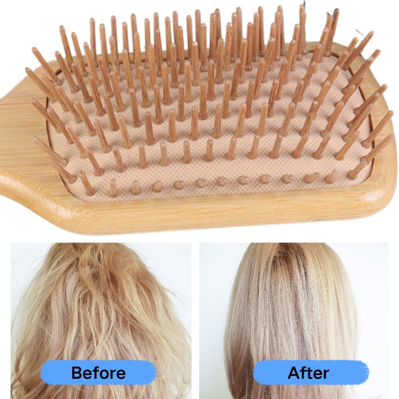 KNOT FREE BAMBOO PADDLE <a href=https://www.shmetory.com/product/Detangler-Brush.html target='_blank'>hair brush </a>