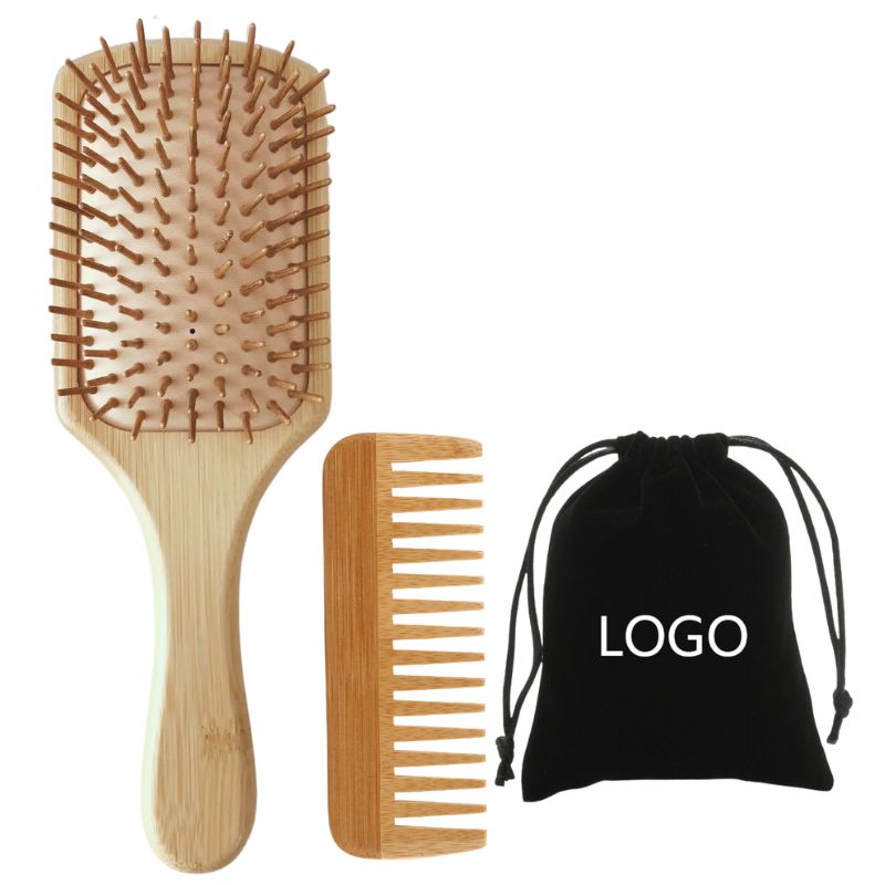 gift set bamboo brush set 